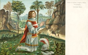 Albert Anringhieri, Knight of Malta by Bernardino di Betto Pinturicchio